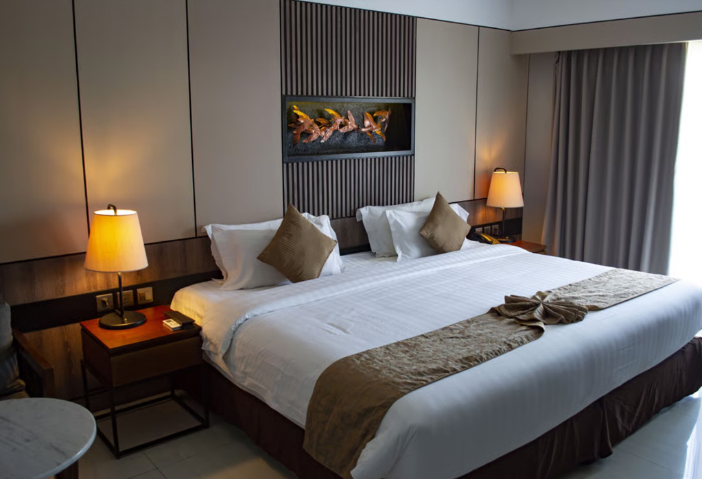 Luxury hotel lobby near Augusta National